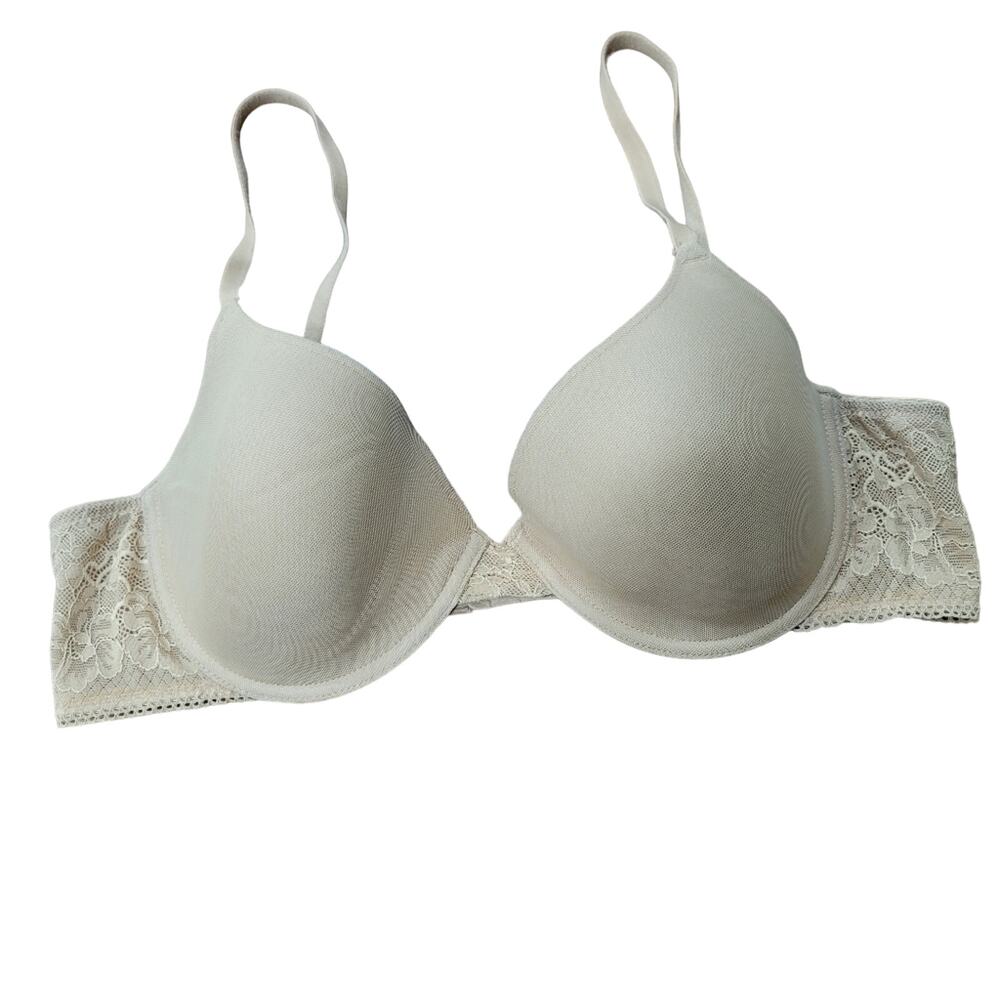 Natori Full Fit Contour Underwire Lace lined Adjustable Size 38 C